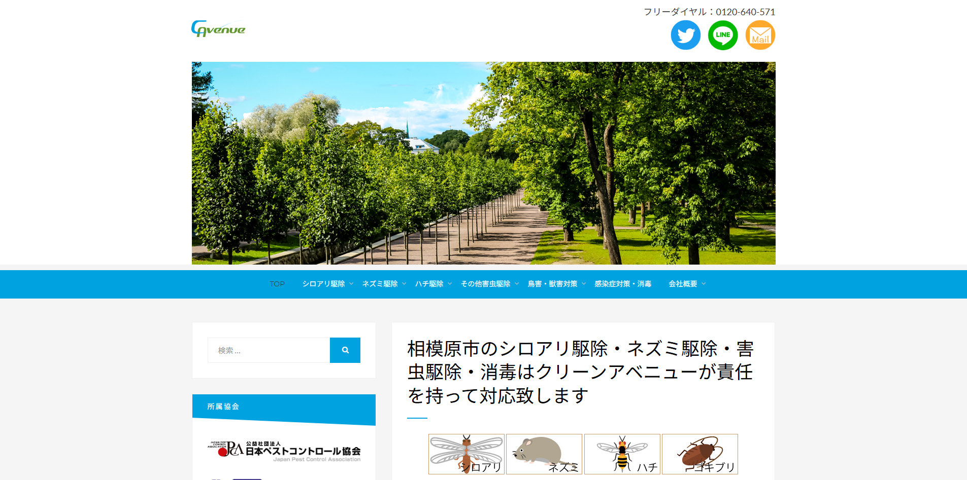 クリーンアベニュー 公式サイト